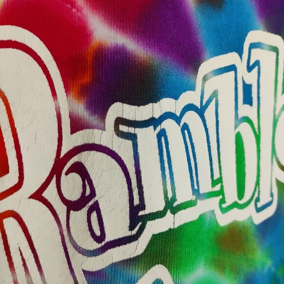 Ramblegrass Tie-Dye Short Sleeve T-shirt Handmade size Large - Picture 14 of 15